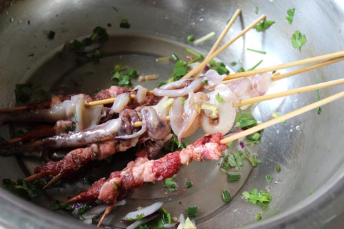 煌旗韓國鐵板燒培訓食材