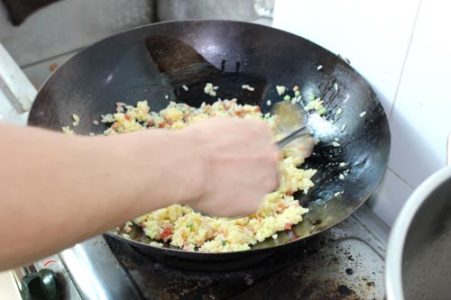 炸雞翅炒飯培訓(xùn)炒飯培訓(xùn)課教學(xué)風(fēng)采