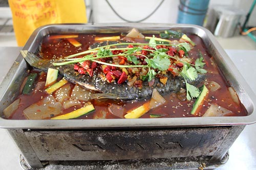 深圳沙井重慶烤魚培訓(xùn)學(xué)員作品