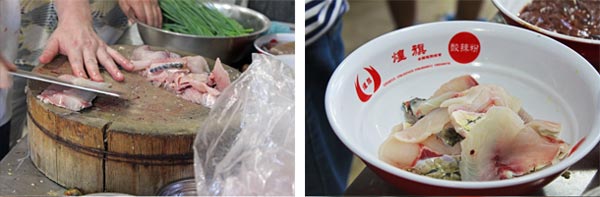 文老師石鍋魚刀工示范作品