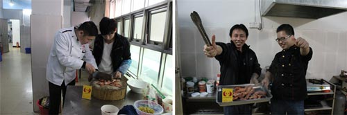 鹵菜培訓(xùn)學員合影