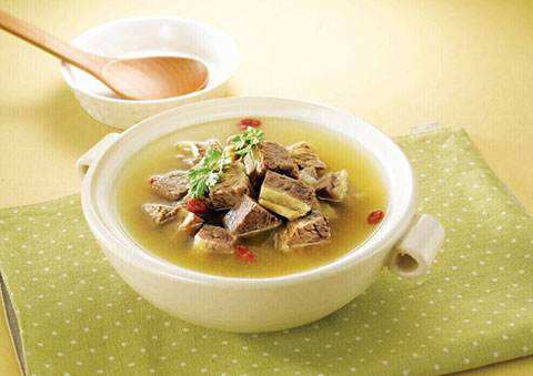 花生牛肉湯