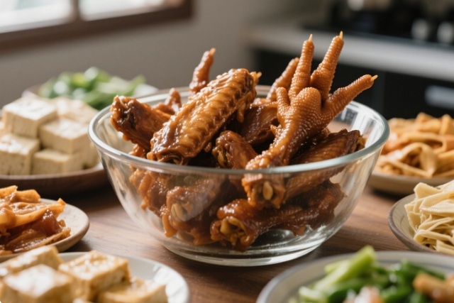 鹵肉和鹵素菜