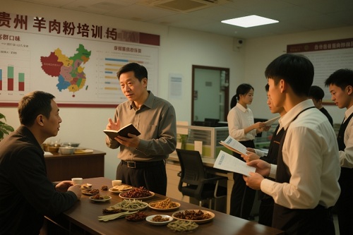 貴州羊肉粉培訓后續(xù)保障服務的場景