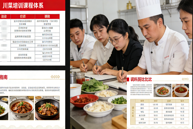 川菜培訓(xùn)課程體系