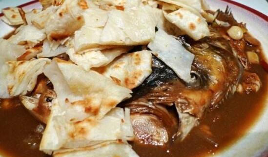 魚頭泡餅的做法