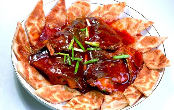 魚頭泡餅的做法